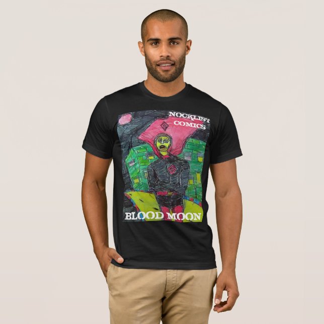 CAMISETA LUNA DE SANGRE CÓMICS DE NOCKLIST (Anverso completo)