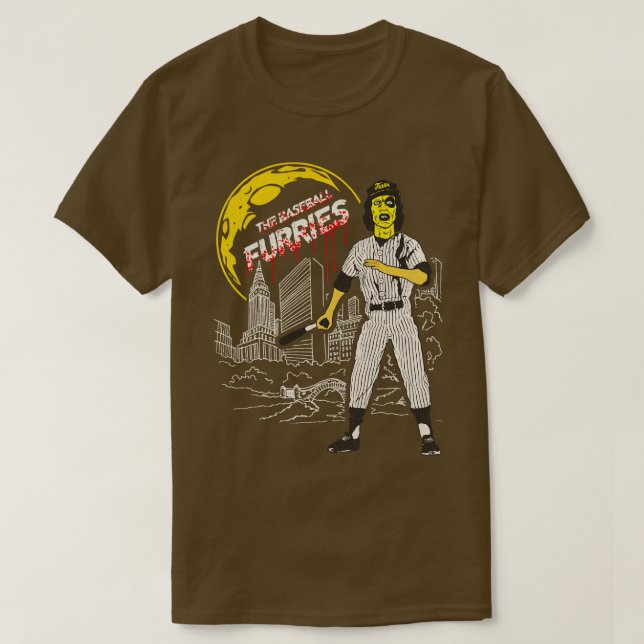 Camiseta Luna de Sangre de los Furios de Béisbol (Diseño del anverso)