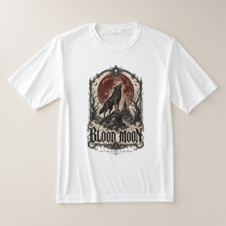 Camiseta LUNA DE SANGRE LOBO — Terror Gótico