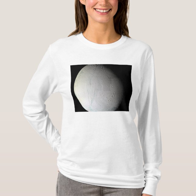Camiseta Luna de Saturno Encélado 3 (Anverso)
