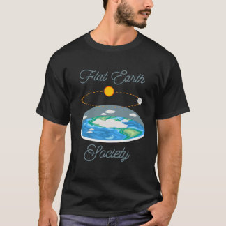 Camiseta Luna de Sol Plana Tierra - Sociedad de Tierra Plan