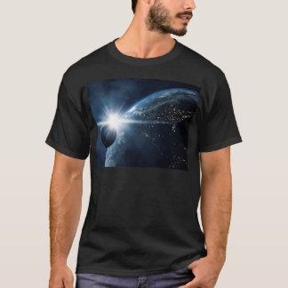 Camiseta luna de tierra y sol