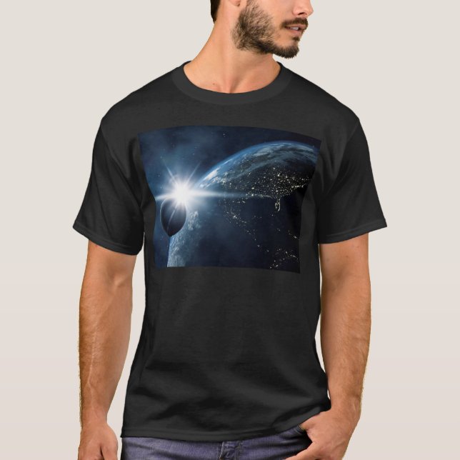 Camiseta luna de tierra y sol (Anverso)
