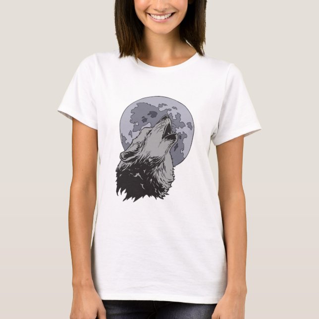 Camiseta Luna del coyote (Anverso)