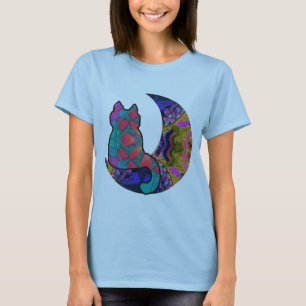 CAMISETA LUNA DEL GATITO