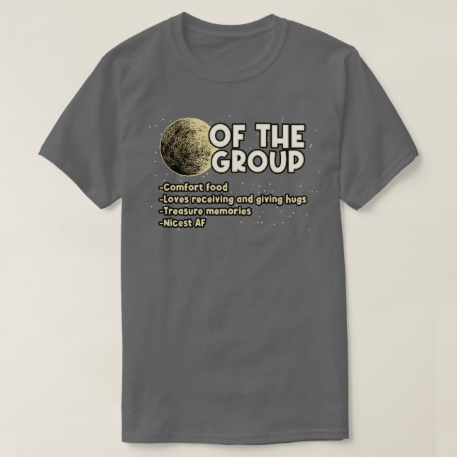 Camiseta Luna Del Grupo (Diseño del anverso)