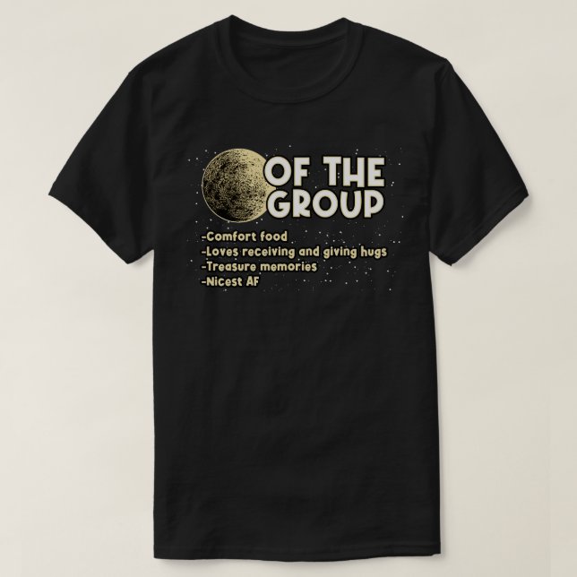 Camiseta Luna Del Grupo (Diseño del anverso)