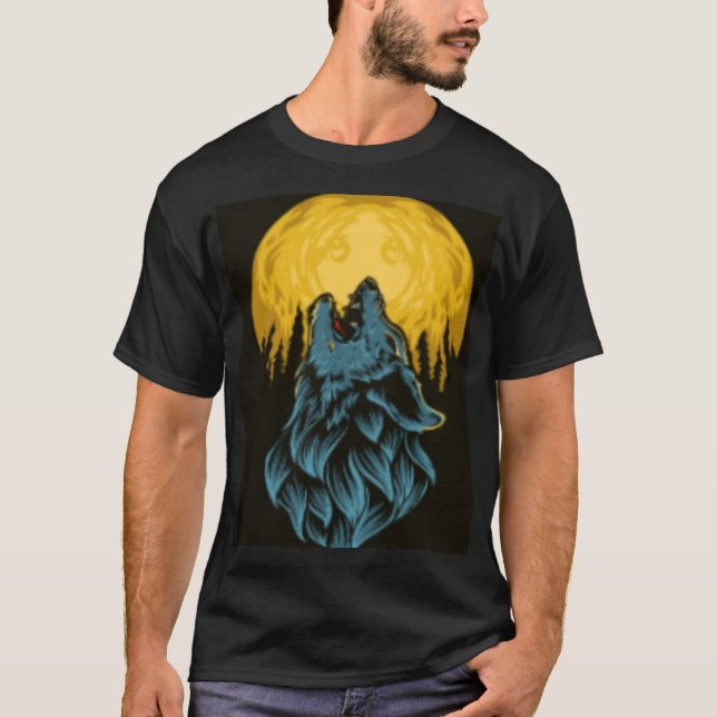 Camiseta Luna del Lobo (Anverso)