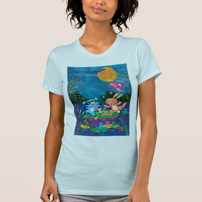 Camiseta Luna del otoño (Anverso)