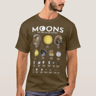 Camiseta Luna del Sistema Solar2