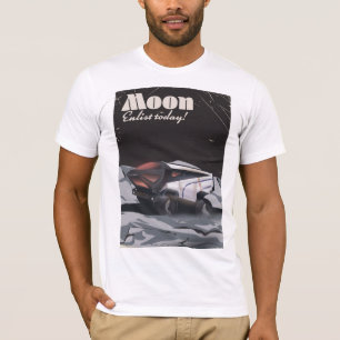 Camiseta Luna - "Enlist Today" poster de Ciencia Ficción
