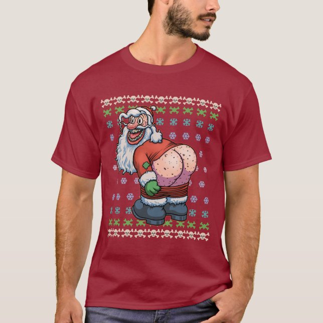 Camiseta Luna fea de Santa (Anverso)