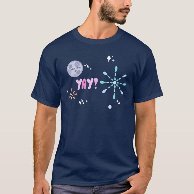 Camiseta Luna Feliz (Anverso)