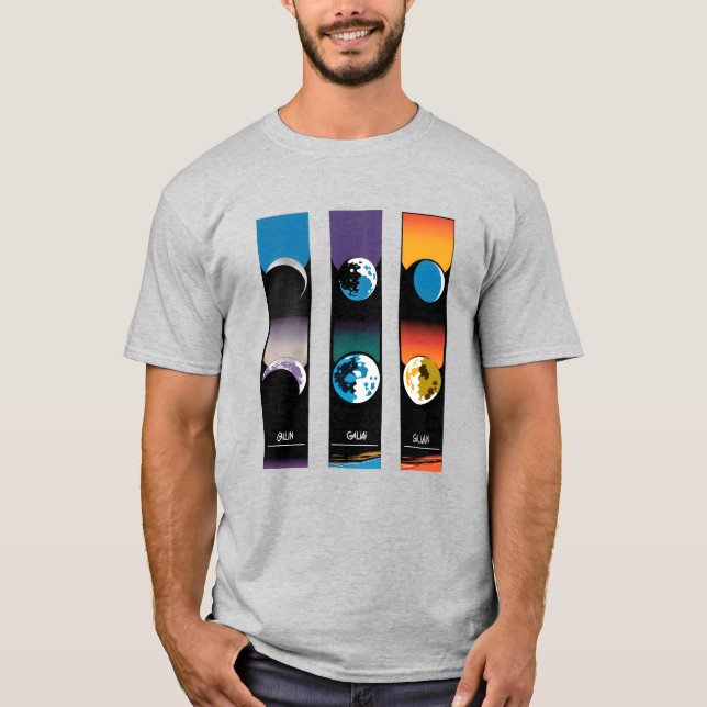 Camiseta Luna Galilea de Júpiter (Anverso)