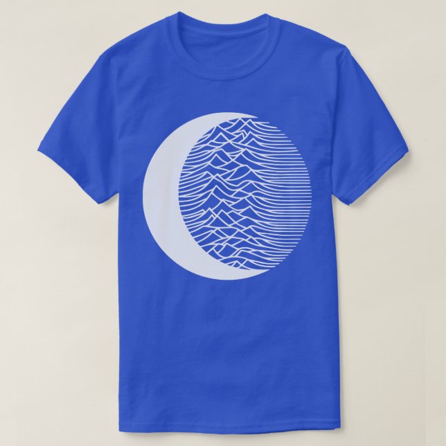 Camiseta luna gótica (Diseño del anverso)