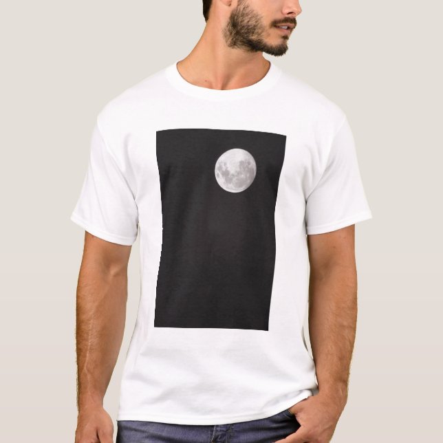 Camiseta Luna infrarroja. (Anverso)
