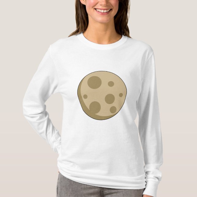 Camiseta Luna llena (Anverso)