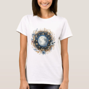 Camiseta Luna Llena Boho