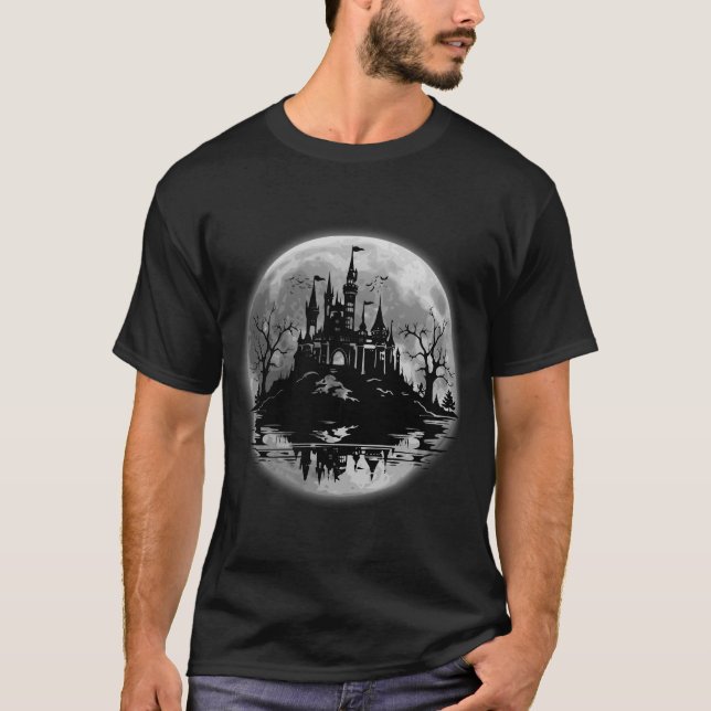 Camiseta Luna llena de Halloween (Anverso)