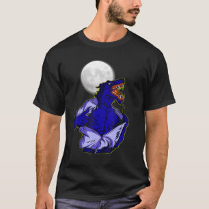 Camiseta Luna llena transforma el mundo salvaje de la jungl