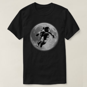 Camiseta Luna Llena y Astronauta