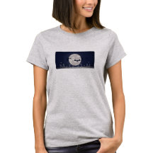 "Luna llena y murciélagos" - Obras de arte celeste