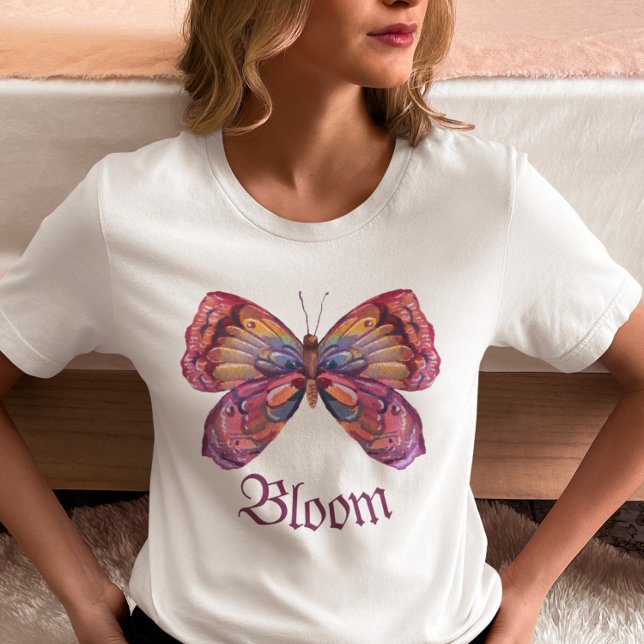 Camiseta Luna Moth, floral (Subido por el creador)