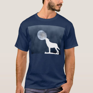 Camiseta Luna Nueva - lobo aullando
