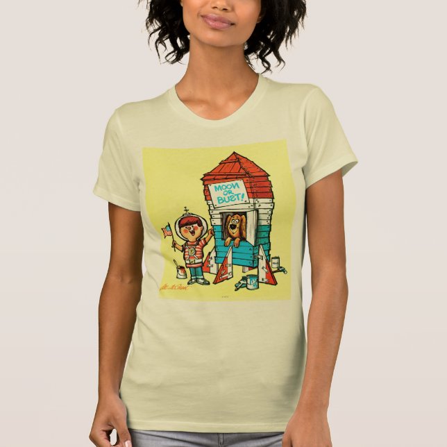 Camiseta ¡Luna o busto! (Anverso)