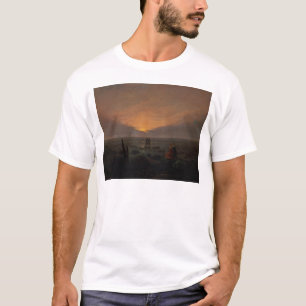 Camiseta Luna que sube sobre el mar, 1821