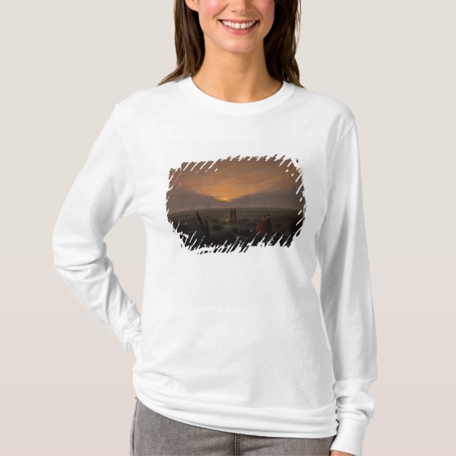 Camiseta Luna que sube sobre el mar, 1821 (Anverso)