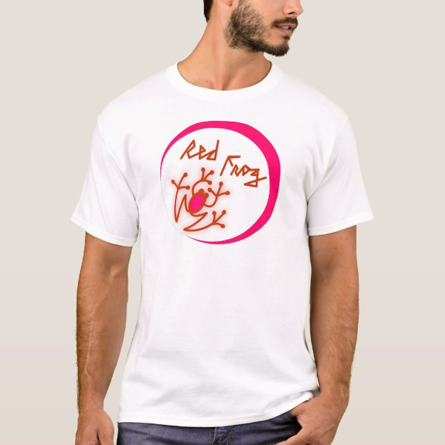Camiseta Luna roja de la rana (Anverso)