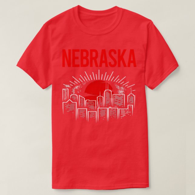 Camiseta Luna Roja Nebraska (Diseño del anverso)