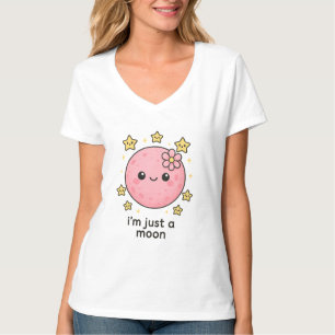 Camiseta Luna rosa con arco