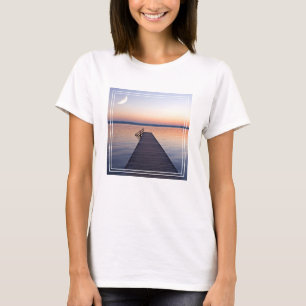 Camiseta Luna sobre el puente peatonal de Buscharner   Lago