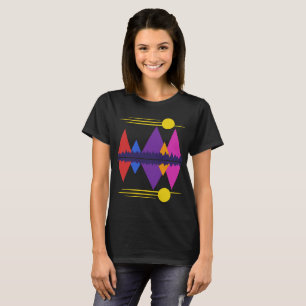 Camiseta Luna sobre las montañas #5