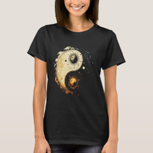 Camiseta Luna Sol Yin Yang Día y Noche 1