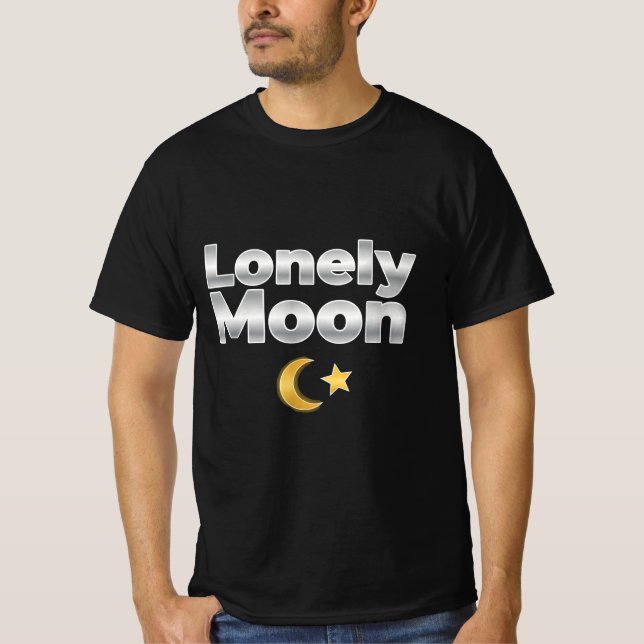 Camiseta Luna Solitaria  C (Anverso)