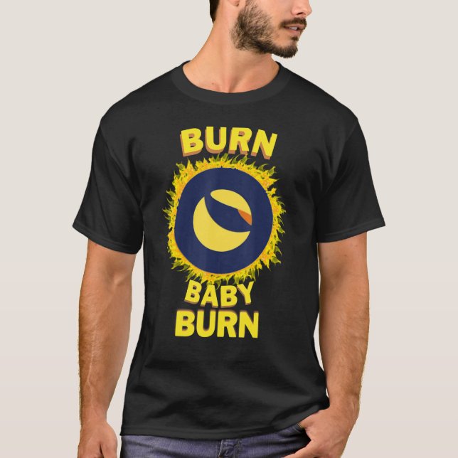 Camiseta Luna Terra Classic Burns, $LUNC Trader or Hodlr (Anverso)