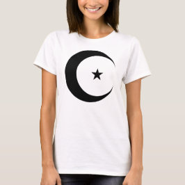 Camiseta Luna y Estrella de la Media Luna Negra para el Ram