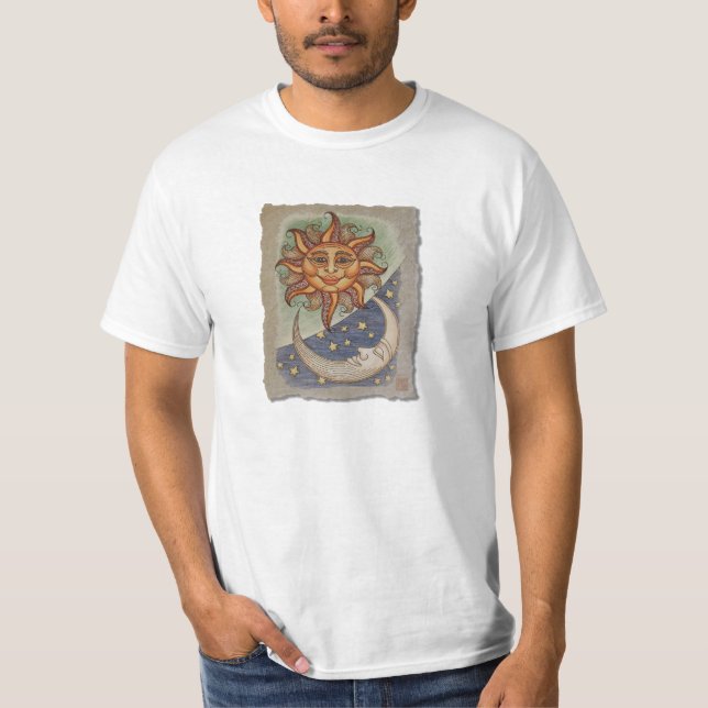 Camiseta Luna y estrellas de Sun (Anverso)