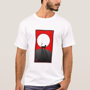 Camiseta Luna y Gato completos