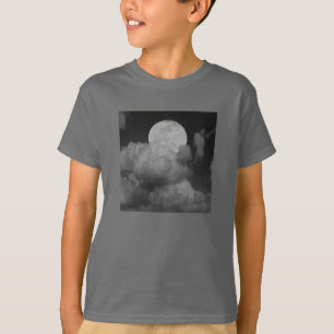 Camiseta Luna y nubes sobre Kansas
