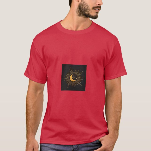 Camiseta Luna y sol Regalo celestial (Anverso)