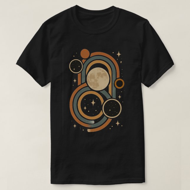 Camiseta Luna Y Trabajo Oscuro (Diseño del anverso)