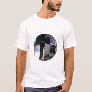 Camiseta Lunar Mosaico - Collage de Luna