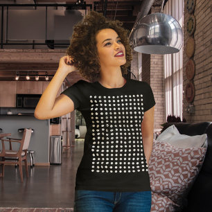 Camiseta Lunares Aspecto de moda