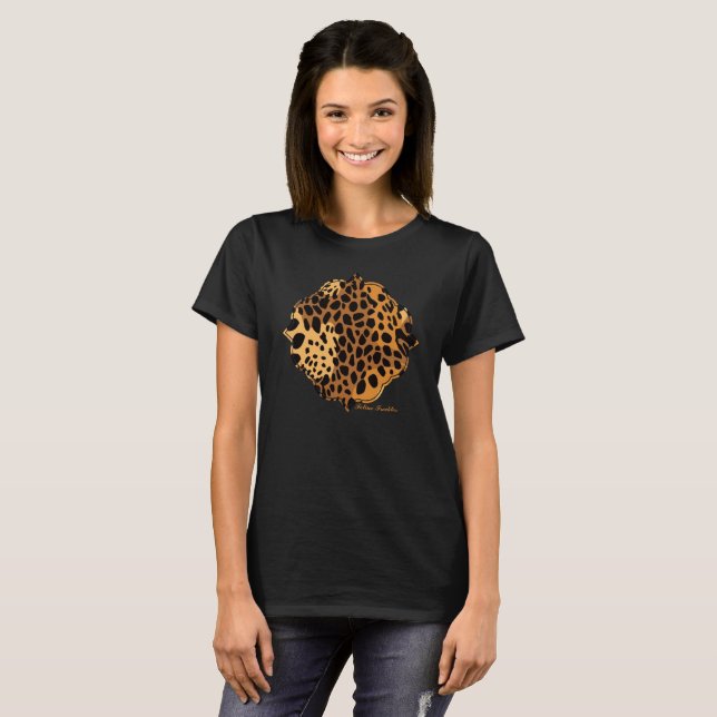Camiseta Lunares Felinos (Anverso completo)