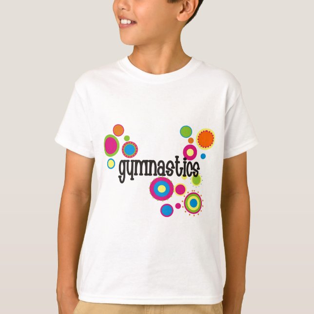 Camiseta Lunares frescos de la gimnasia (Anverso)