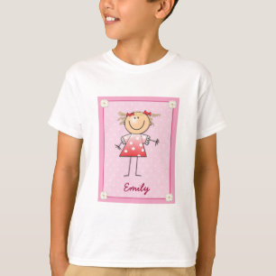 Camiseta Lunares rosas